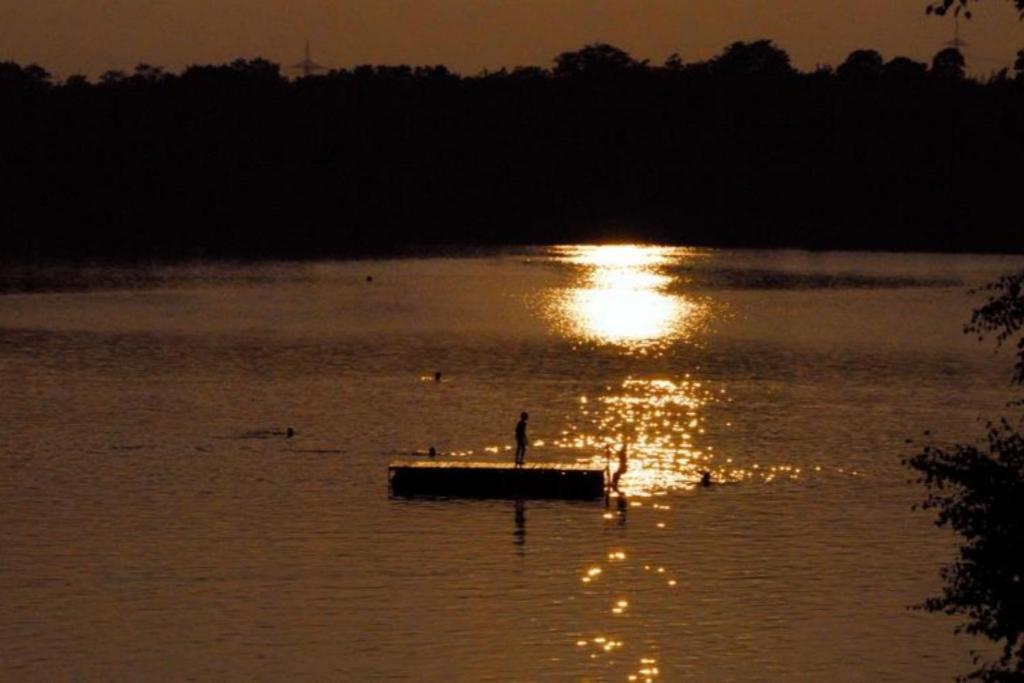 Chemnitz - Haus Am See Mit Sandstrand Nahe Rhein-Main Und Spessart Kahl am Main Luaran gambar