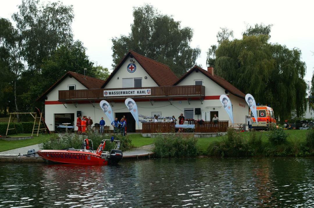 Chemnitz - Haus Am See Mit Sandstrand Nahe Rhein-Main Und Spessart Kahl am Main Luaran gambar